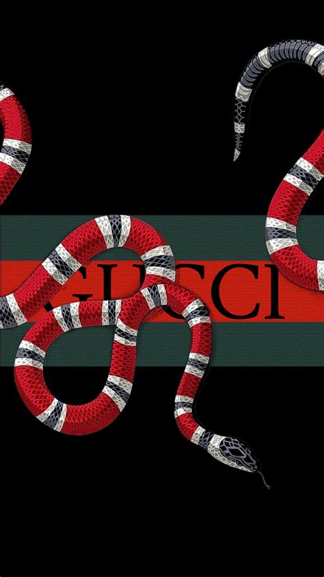 gucci wallpaper snake iphone|Gucci snake logo background.